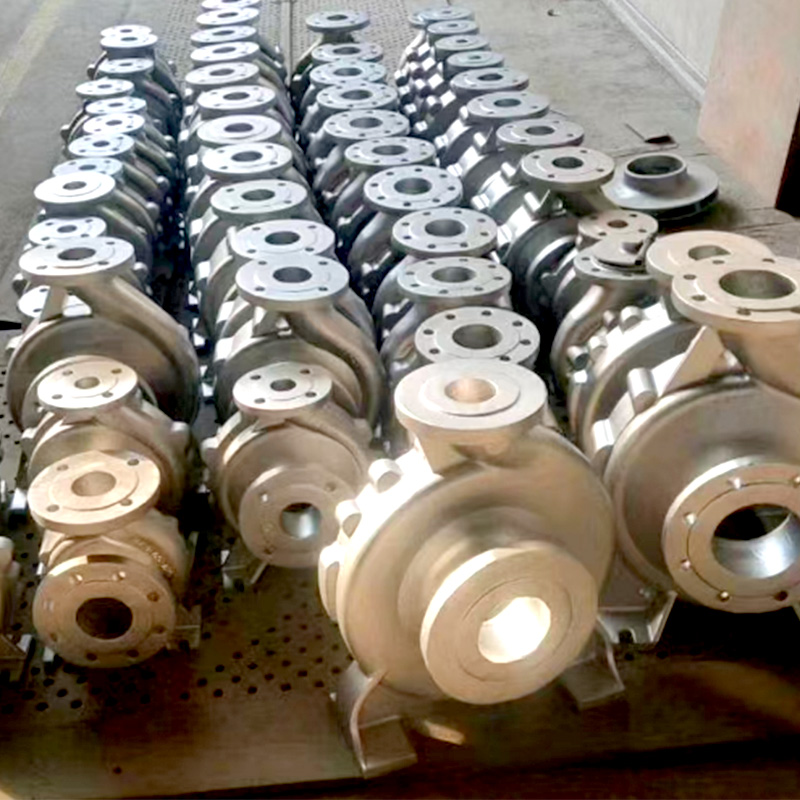 Casting piasku z żywicy pompowej